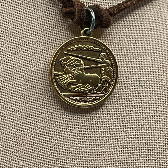 09.19.25_7- Alexander the Great Coin Choker Coin Necklace - Picture 3 of 6